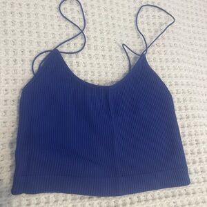 Forever 21 Royal Blue Ribbed Camisole